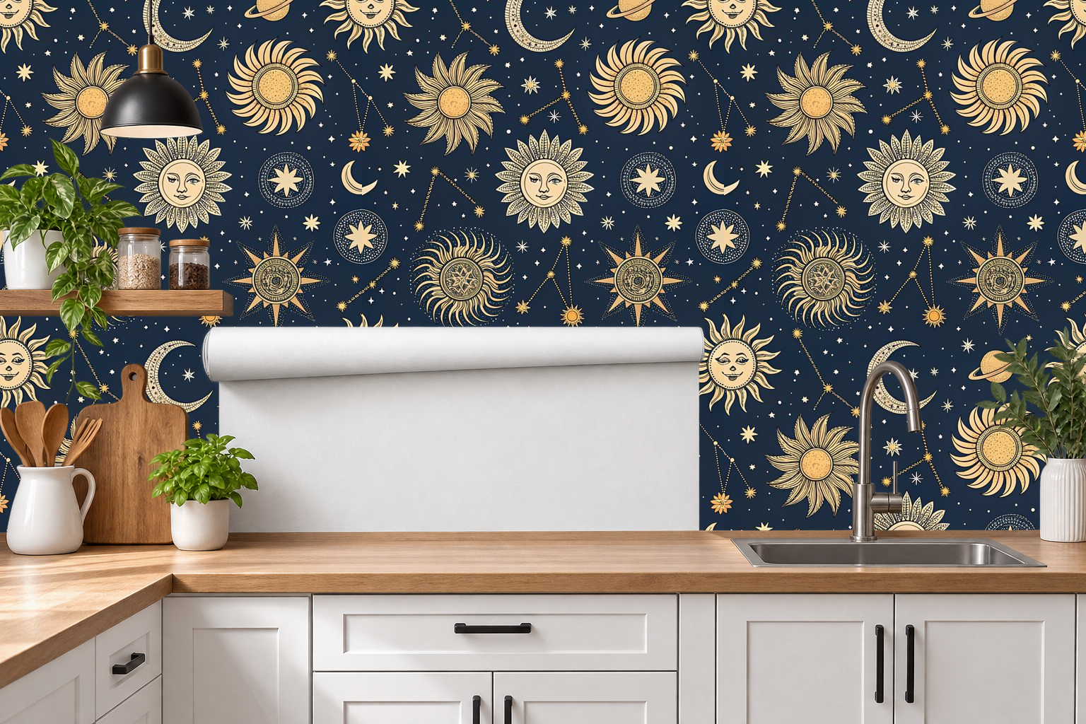 Design 493 — Roll — Kitchen Backsplash