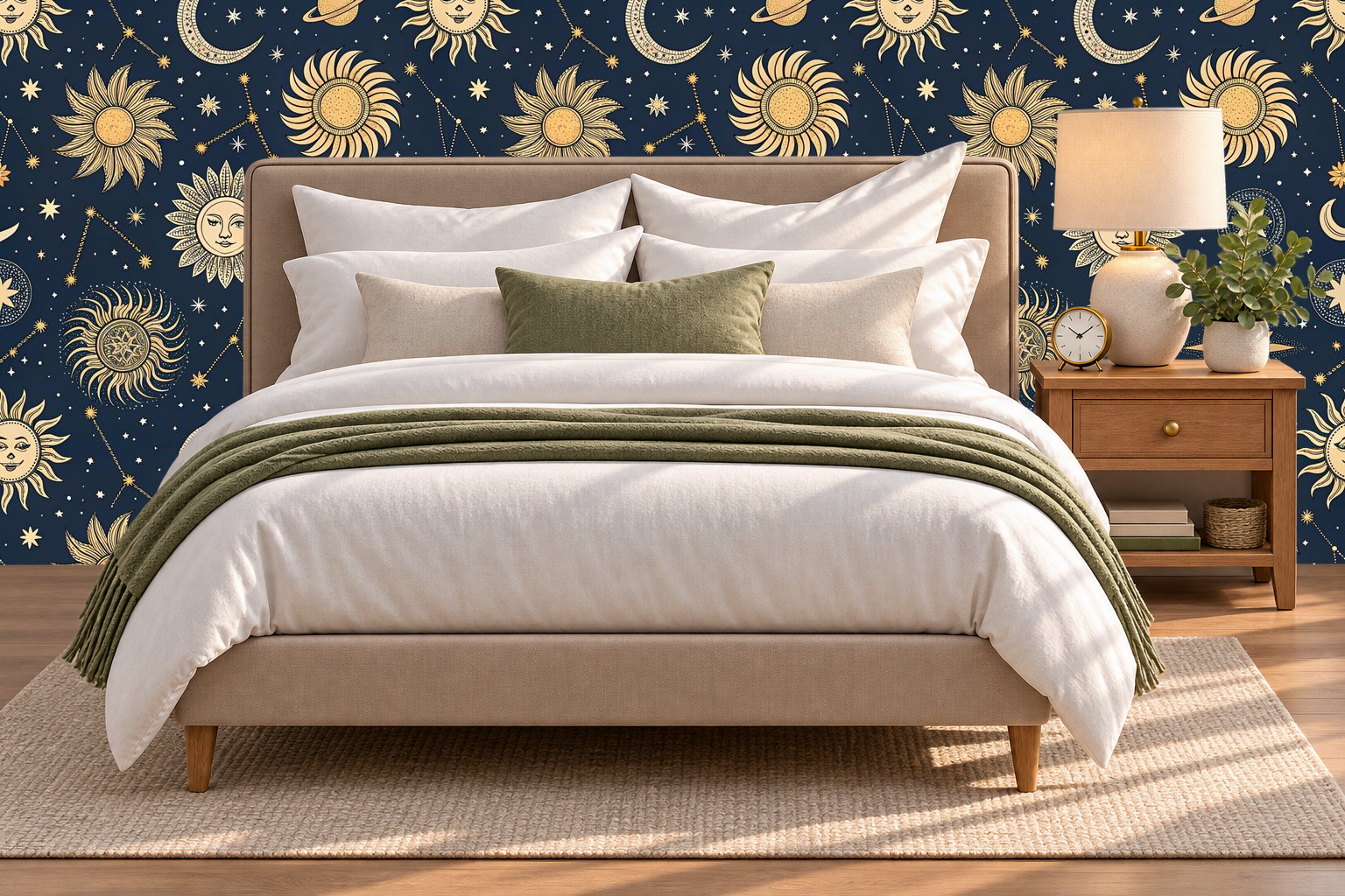 Design 493 — Bedroom — Pillow Close-up