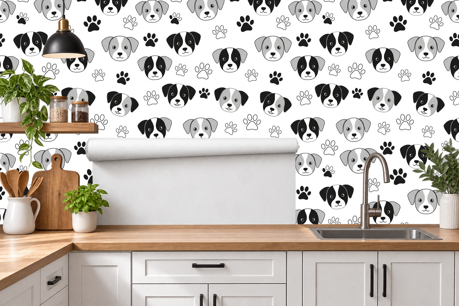 Design 131 — Roll — Kitchen Backsplash