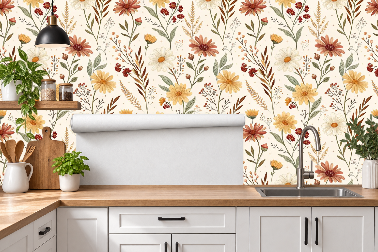 Design 242 — Roll — Kitchen Backsplash