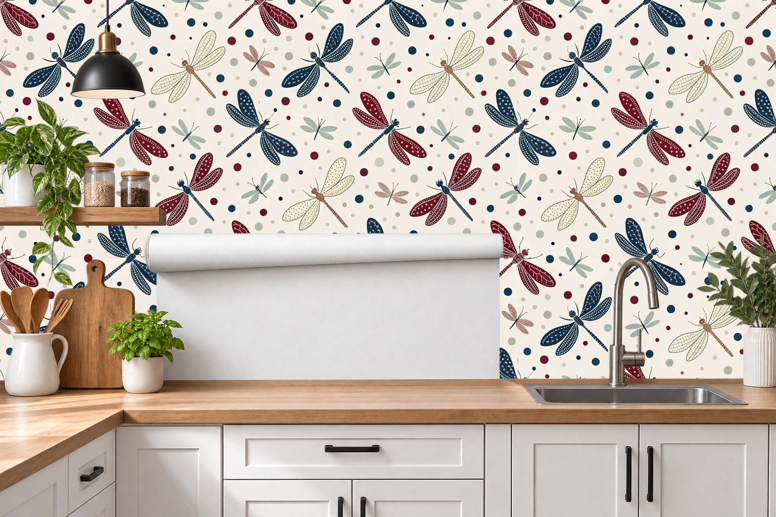 Design 325 — Roll — Kitchen Backsplash
