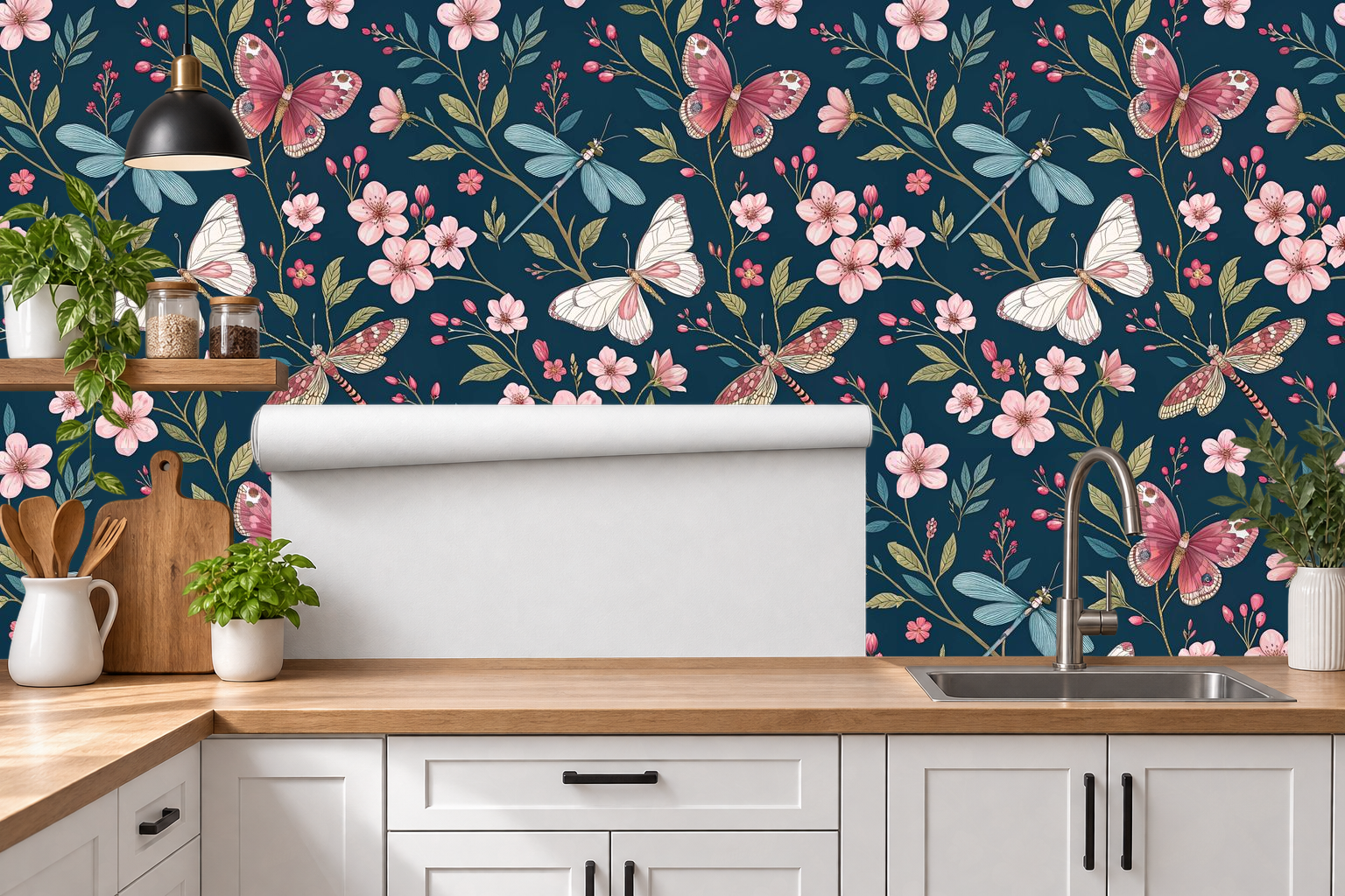 Design 318 — Roll — Kitchen Backsplash
