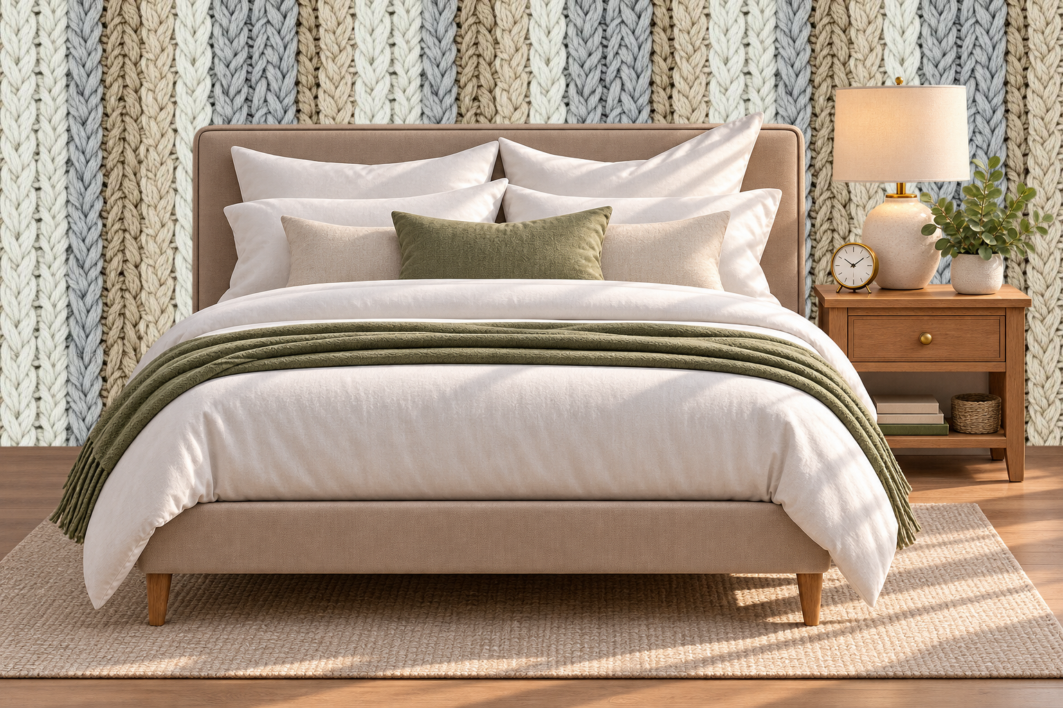 Design 585 — Bedroom — Pillow Close-up