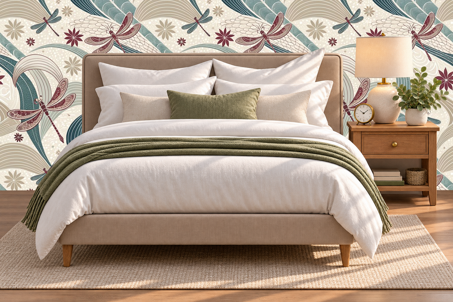 Design 341 — Bedroom — Pillow Close-up