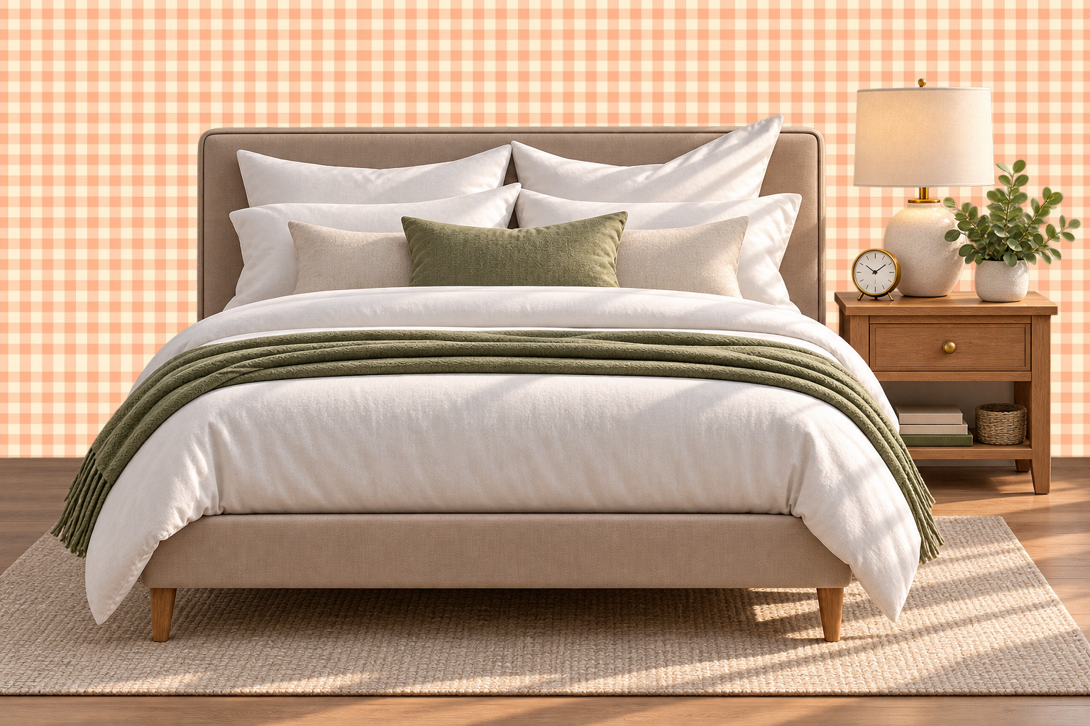 Design 219 — Bedroom — Pillow Close-up