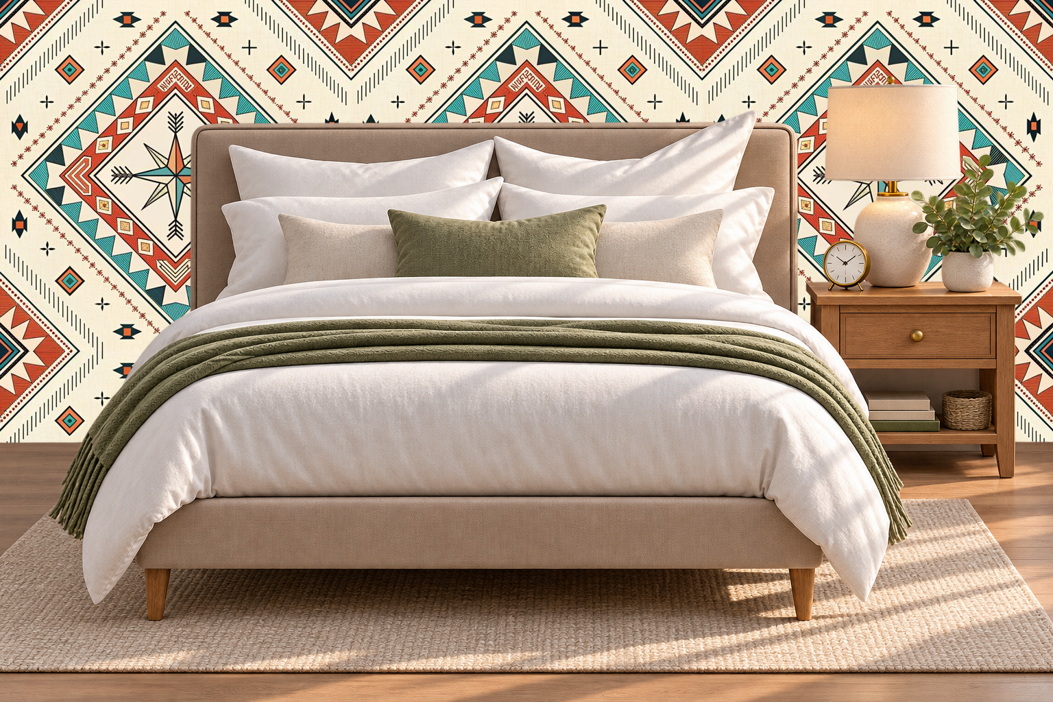 Design 144 — Bedroom — Pillow Close-up
