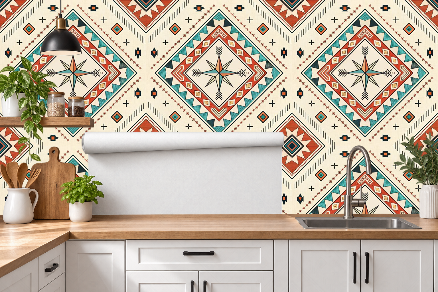 Design 144 — Roll — Kitchen Backsplash