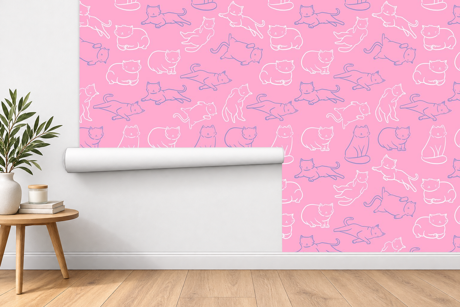 Design 719 — Roll on Wall — Corner