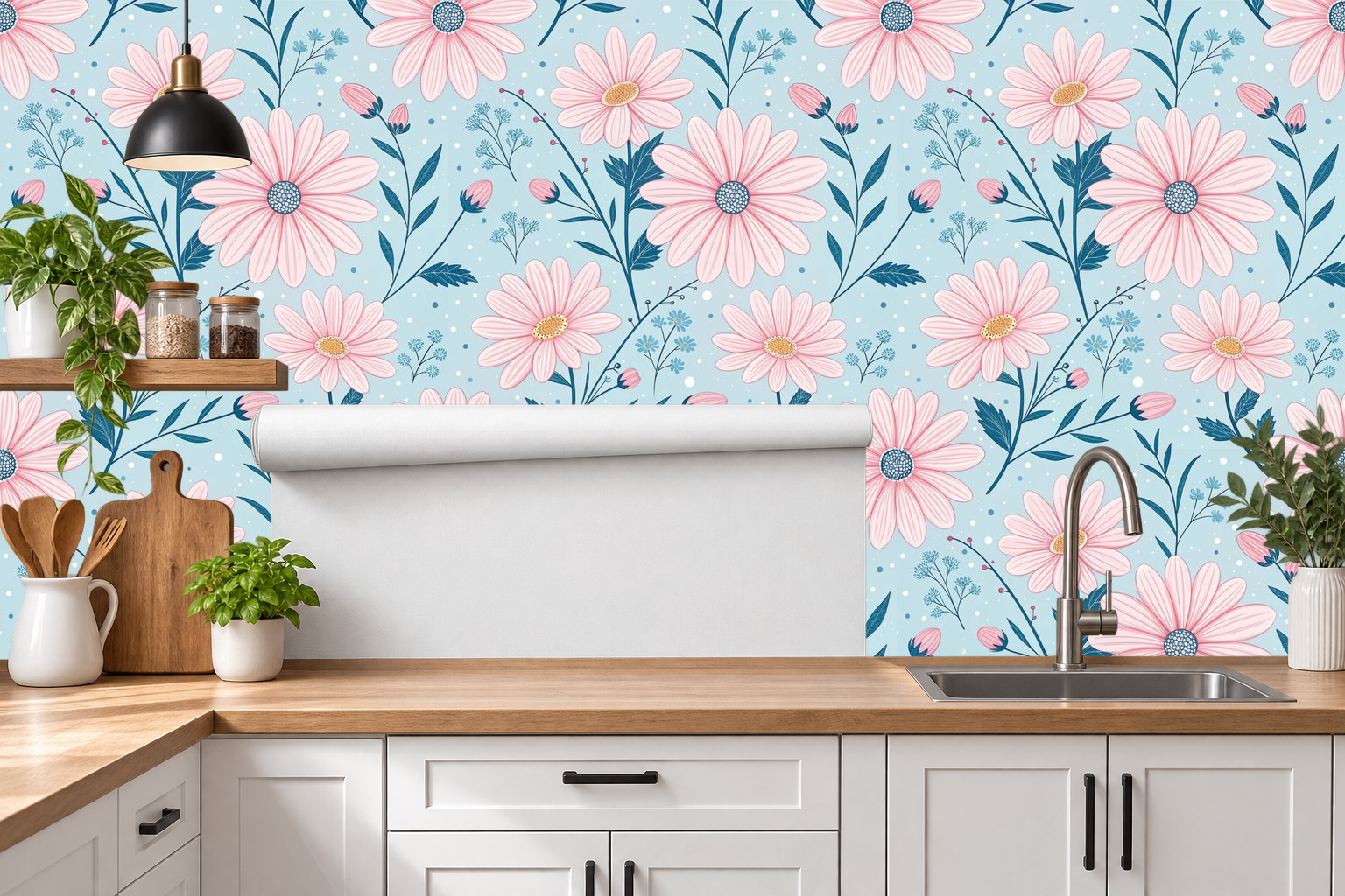 Design 392 — Roll — Kitchen Backsplash