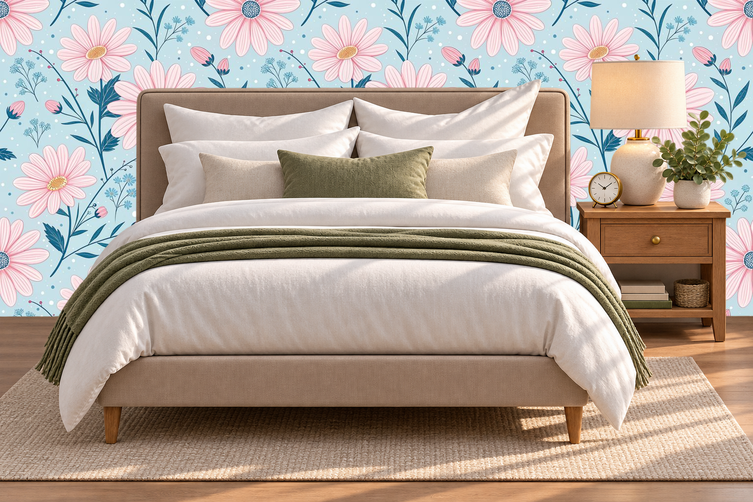 Design 392 — Bedroom — Pillow Close-up