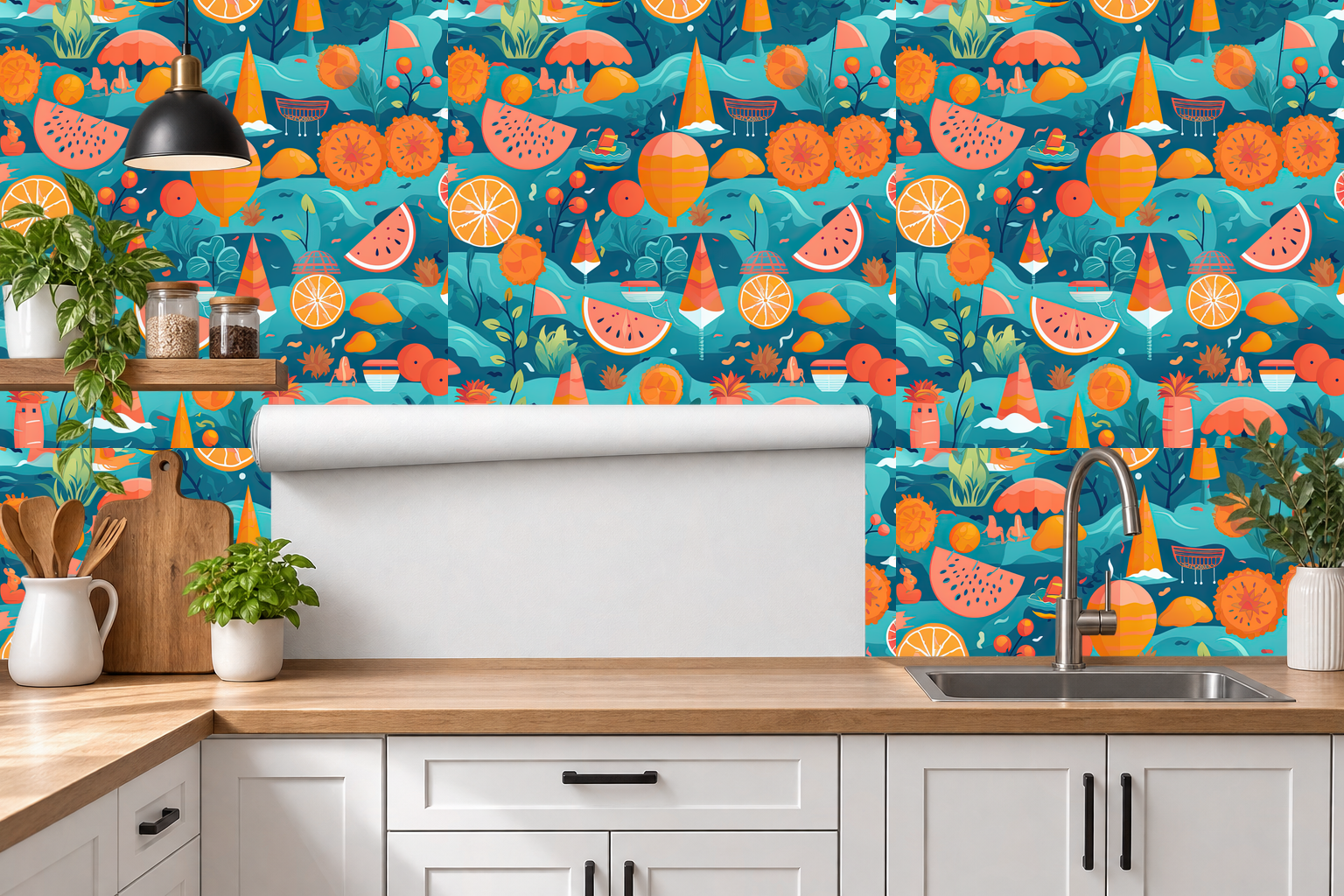Design 88 — Roll — Kitchen Backsplash