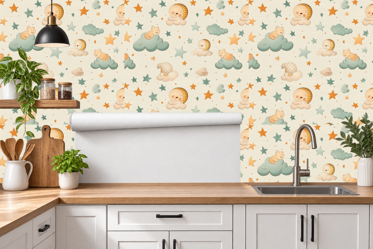 Design 66 — Roll — Kitchen Backsplash