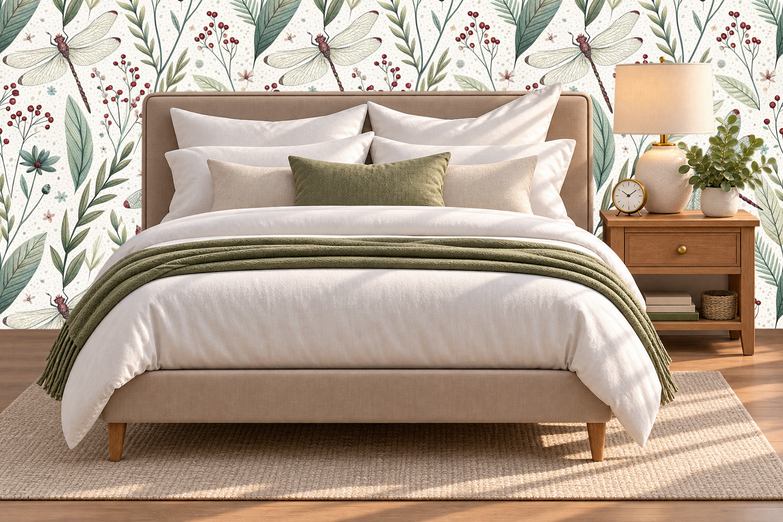Design 322 — Bedroom — Pillow Close-up