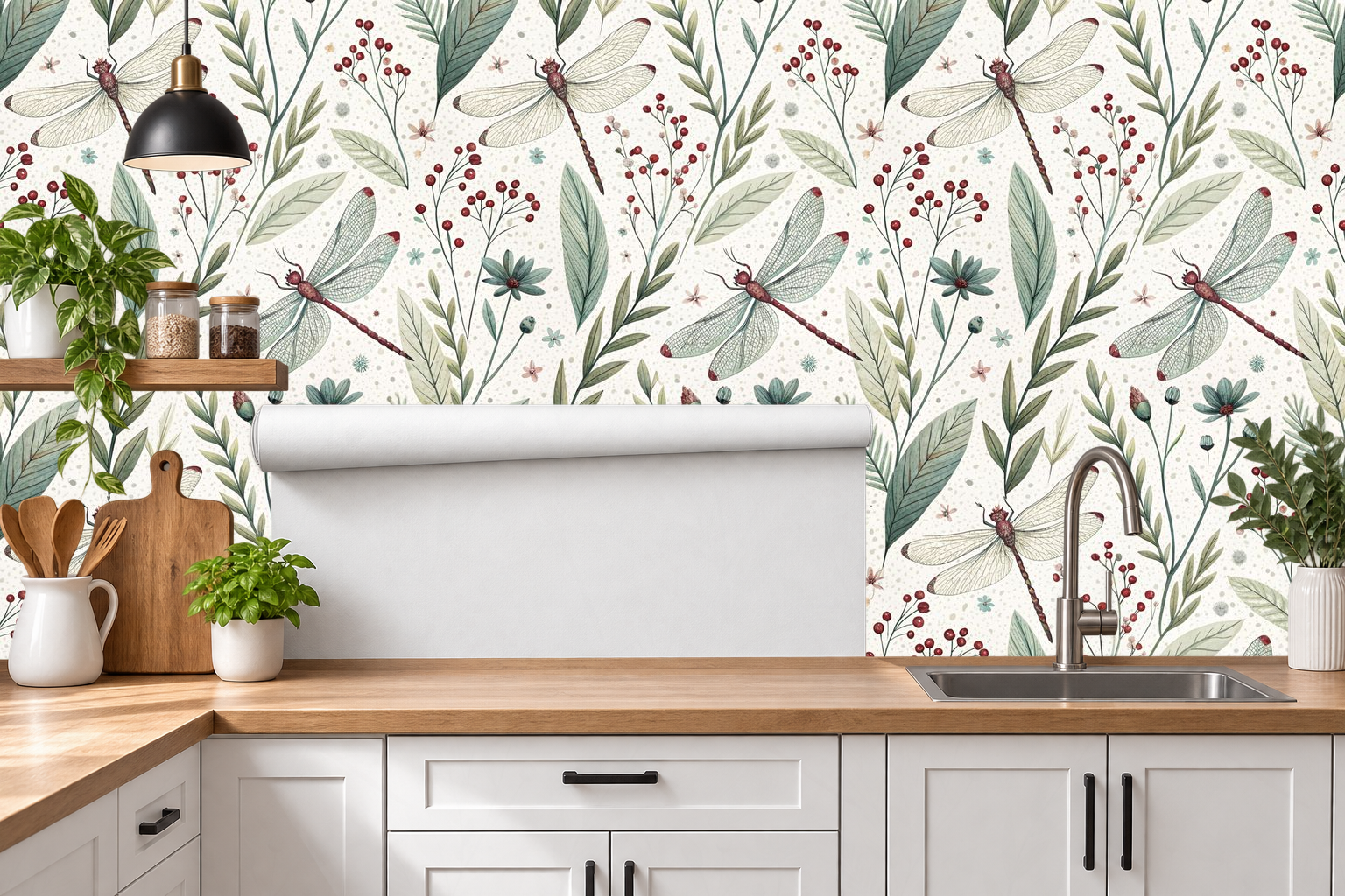 Design 322 — Roll — Kitchen Backsplash