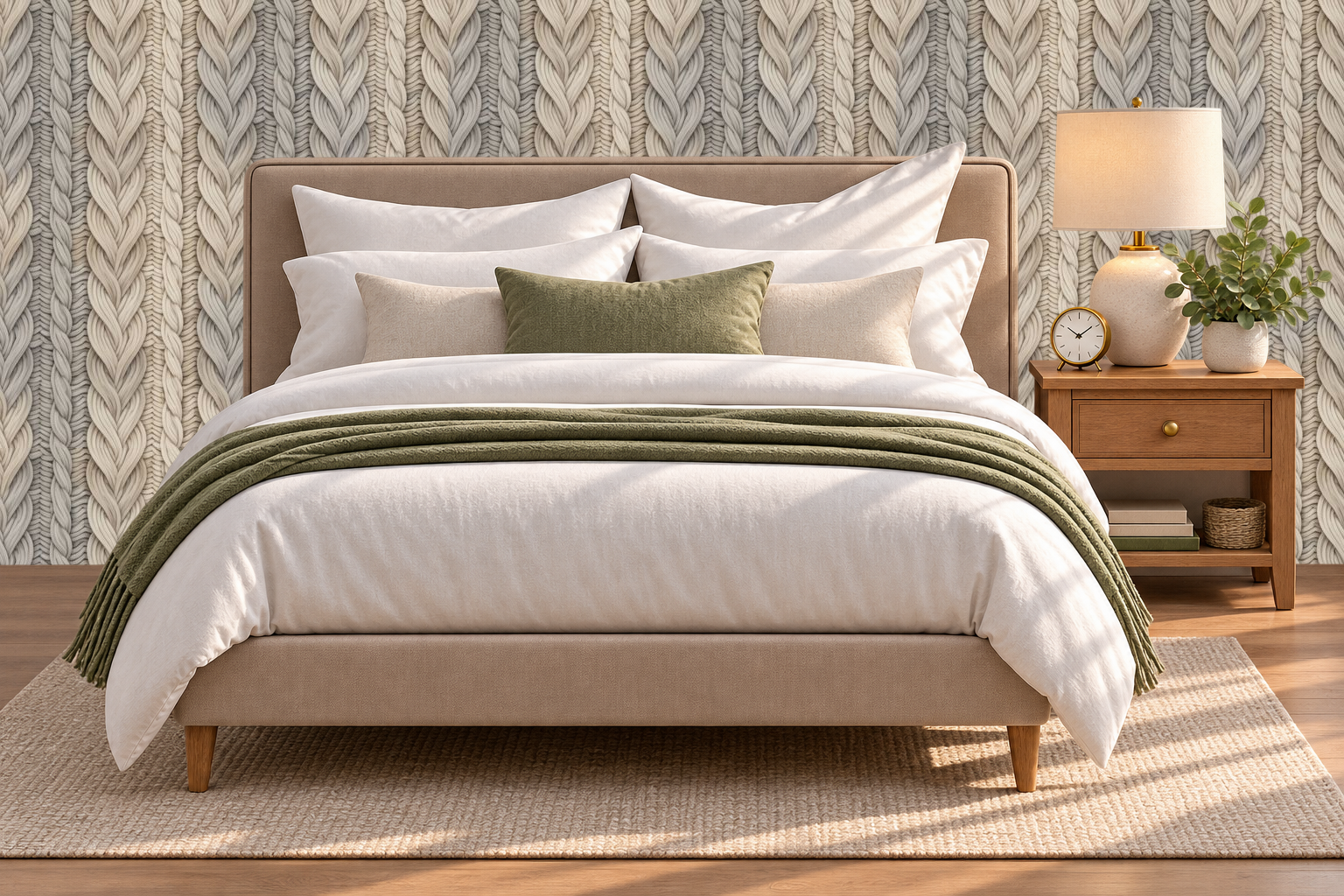 Design 603 — Bedroom — Pillow Close-up