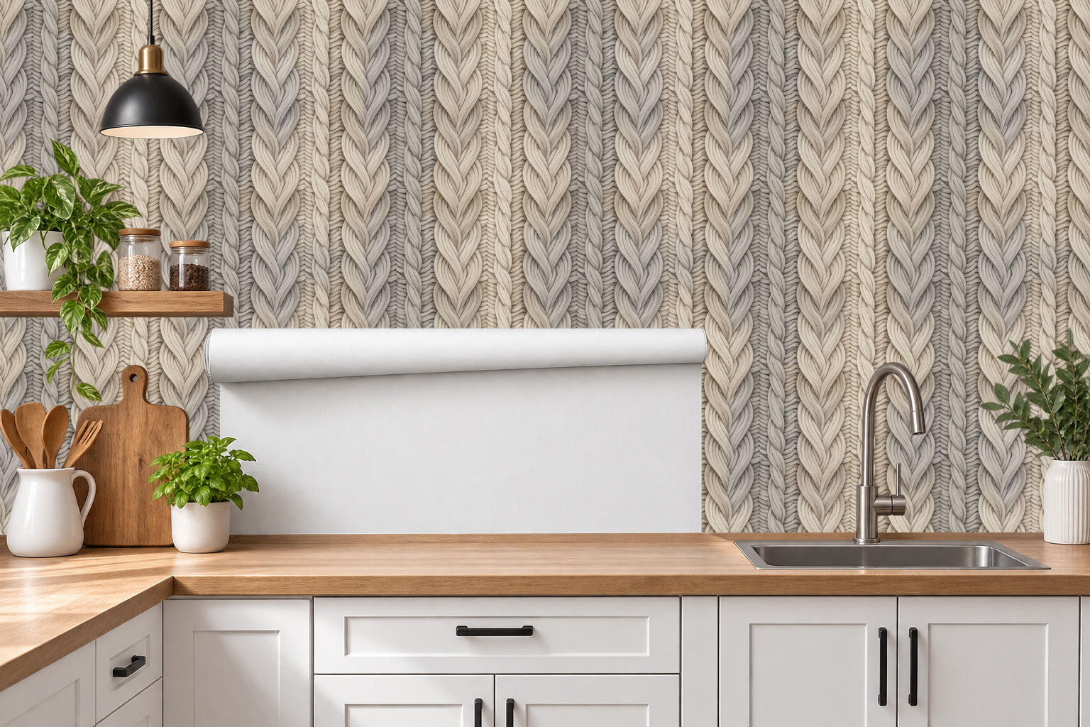 Design 603 — Roll — Kitchen Backsplash