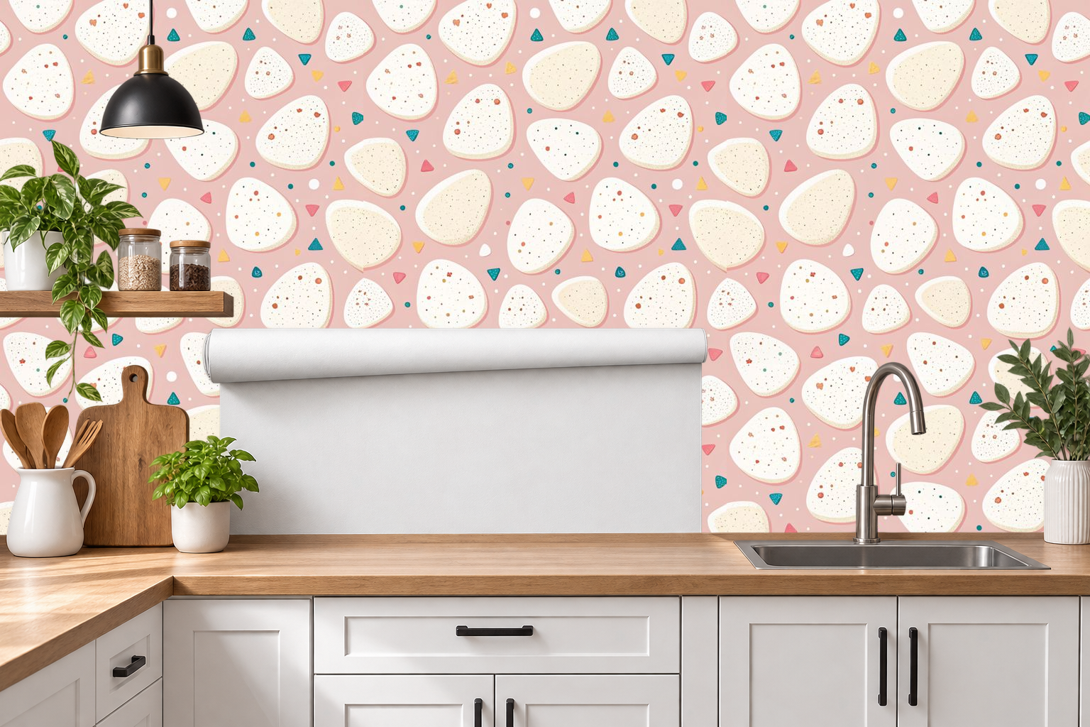 Design 349 — Roll — Kitchen Backsplash