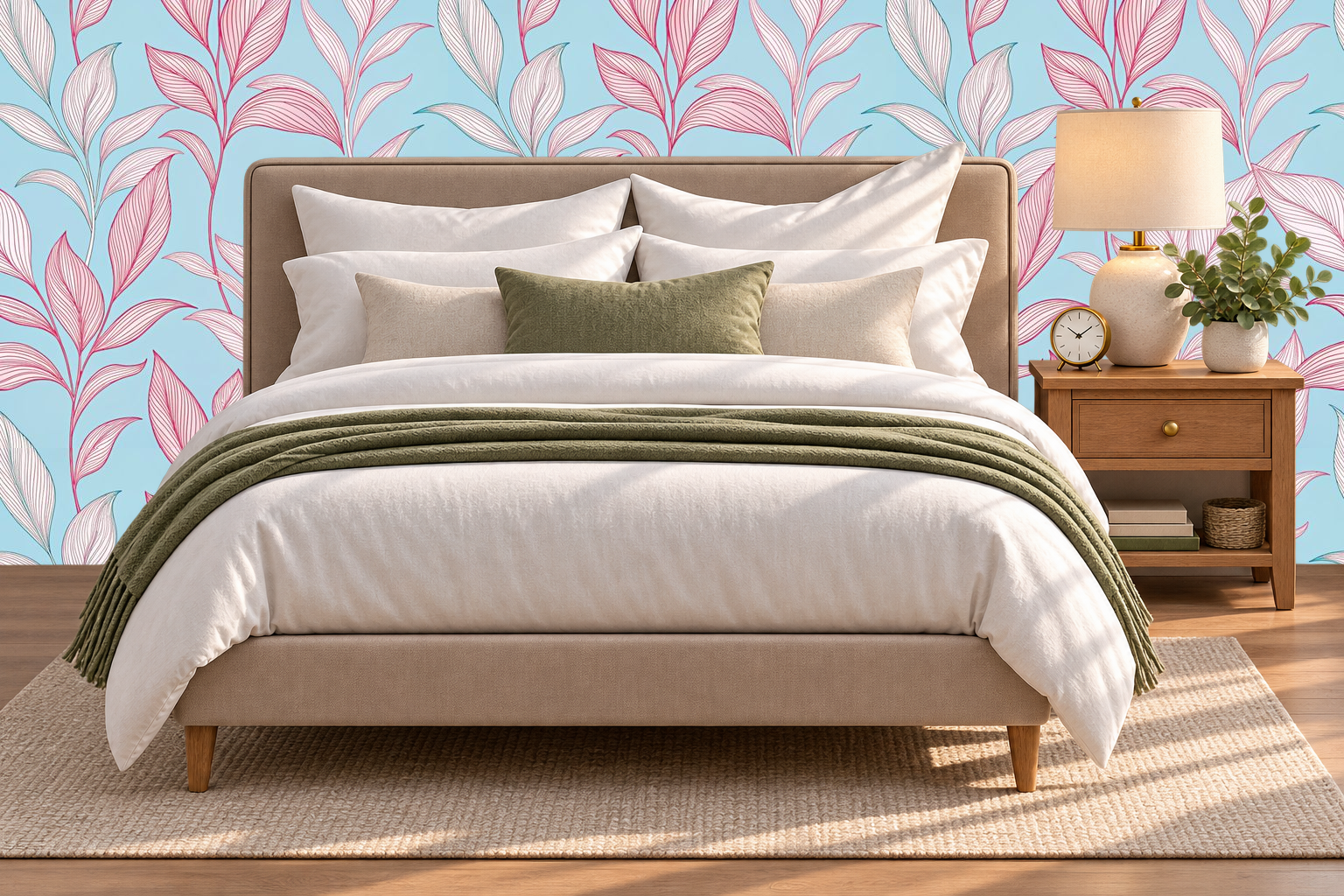 Design 397 — Bedroom — Pillow Close-up