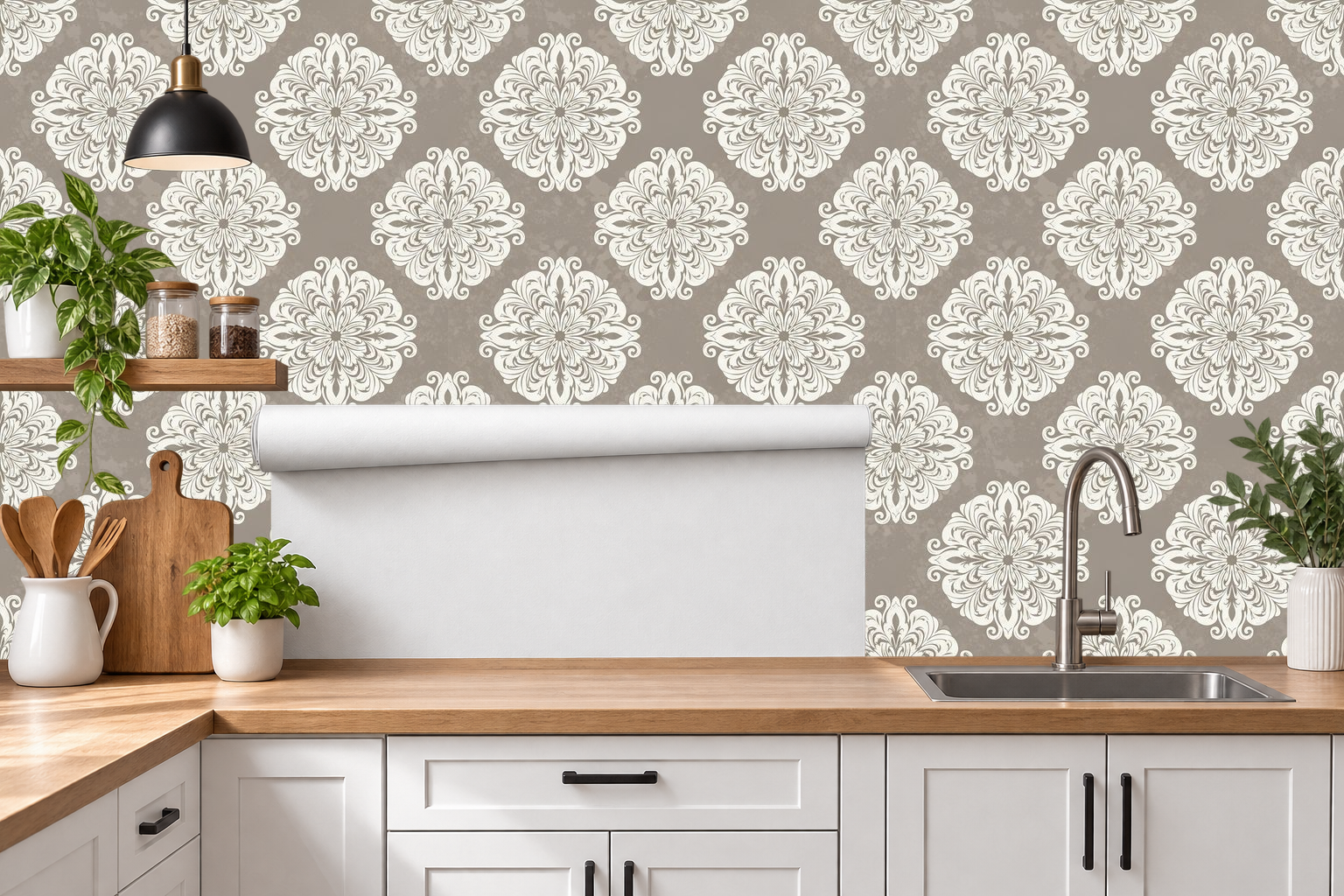 Design 168 — Roll — Kitchen Backsplash