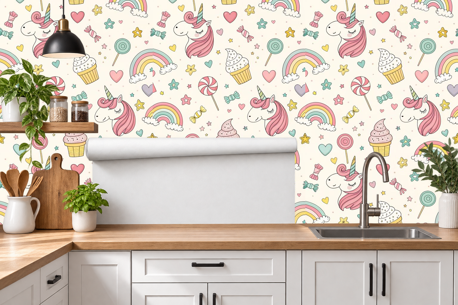 Design 294 — Roll — Kitchen Backsplash