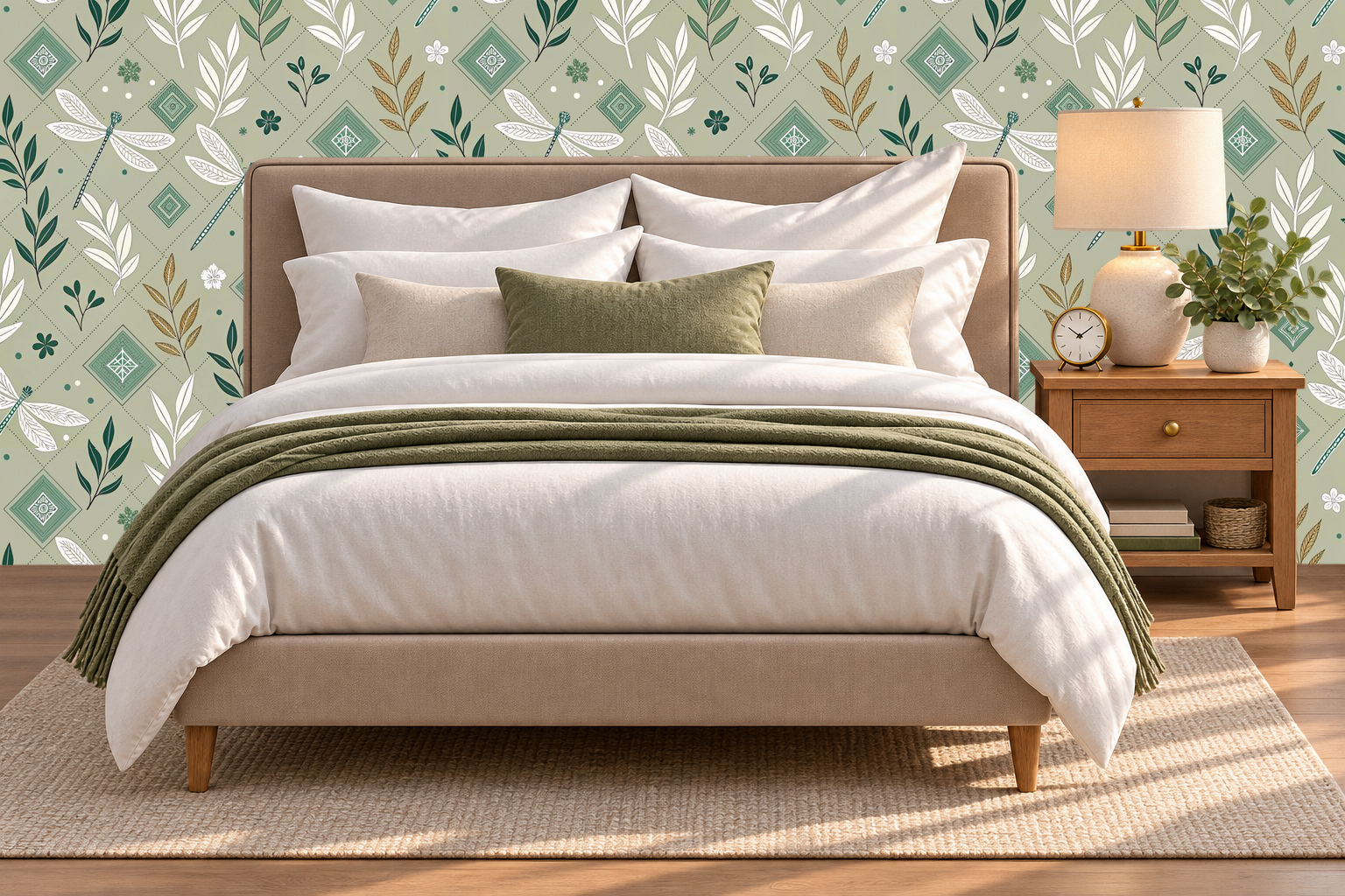 Design 333 — Bedroom — Pillow Close-up