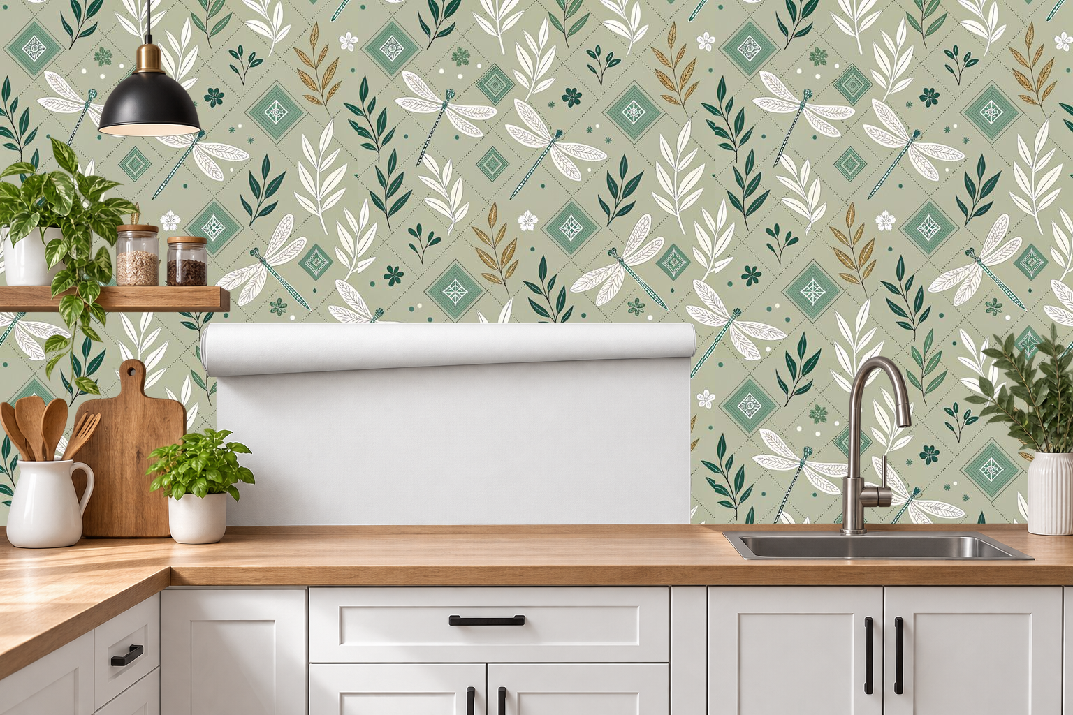 Design 333 — Roll — Kitchen Backsplash