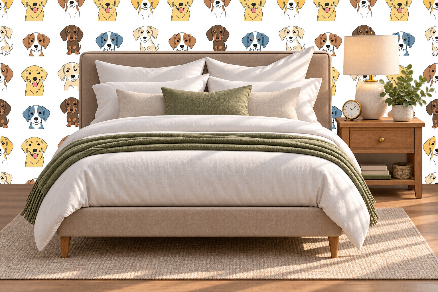 Design 116 — Bedroom — Pillow Close-up