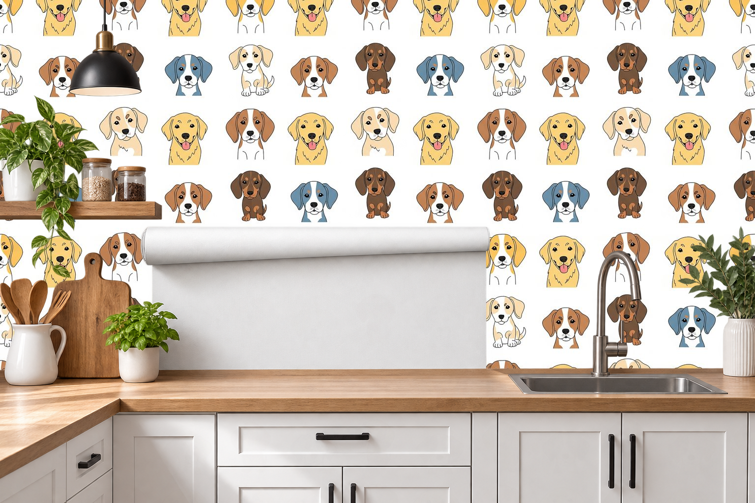 Design 116 — Roll — Kitchen Backsplash