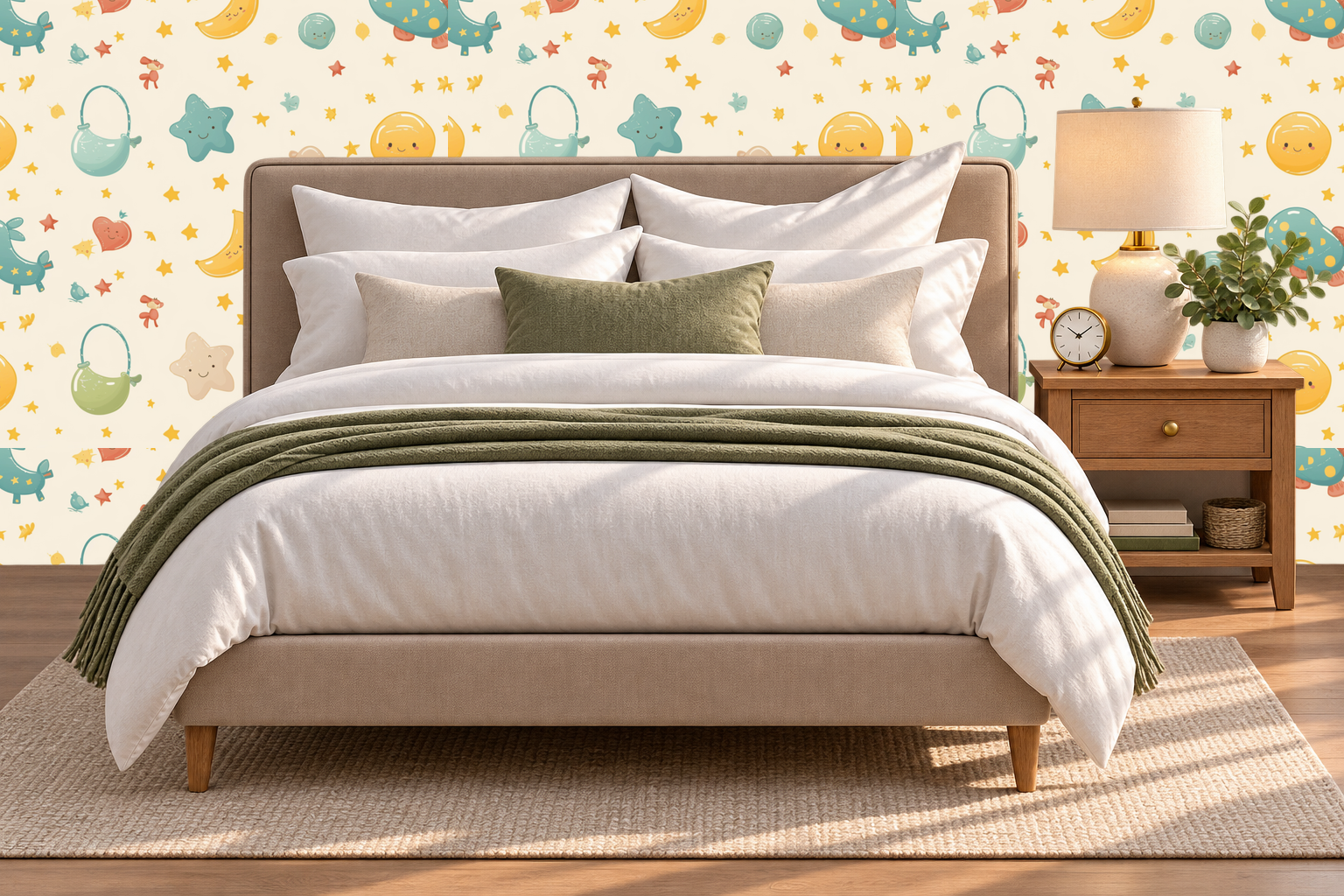 Design 57 — Bedroom — Pillow Close-up