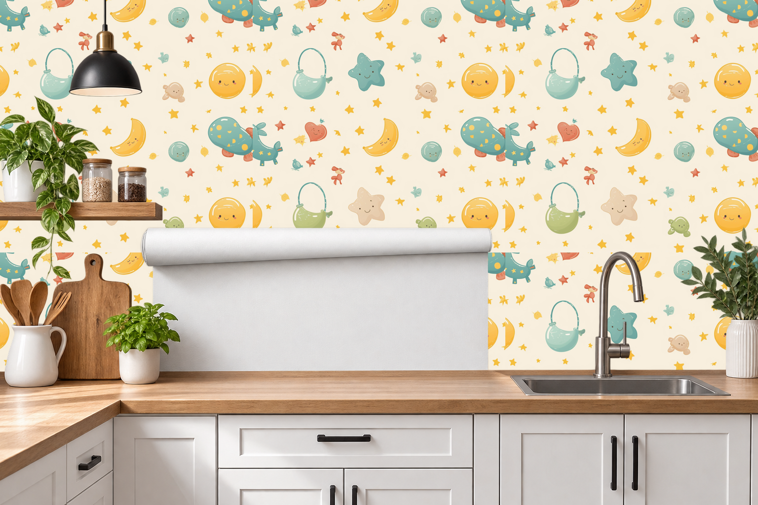 Design 57 — Roll — Kitchen Backsplash