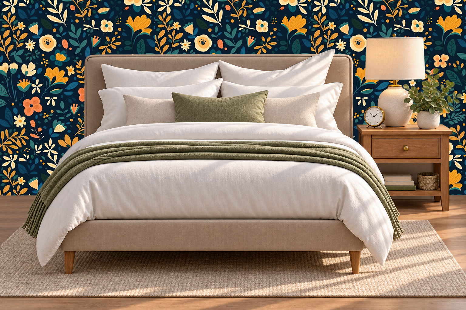 Design 71 — Bedroom — Pillow Close-up