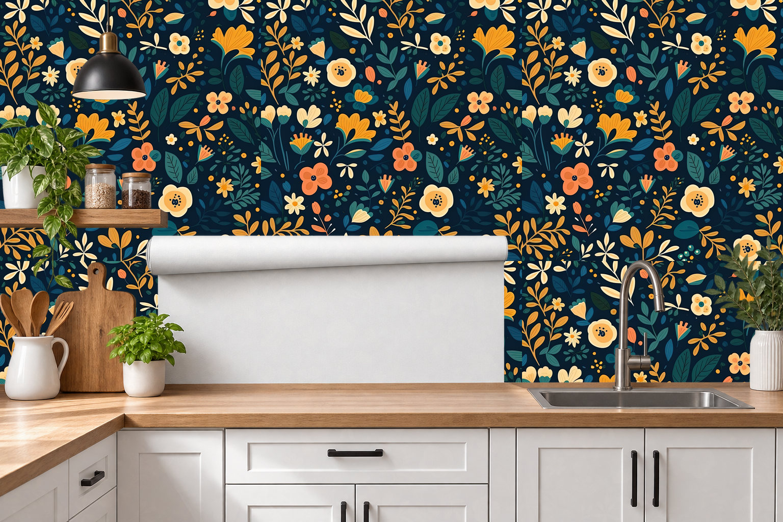 Design 71 — Roll — Kitchen Backsplash