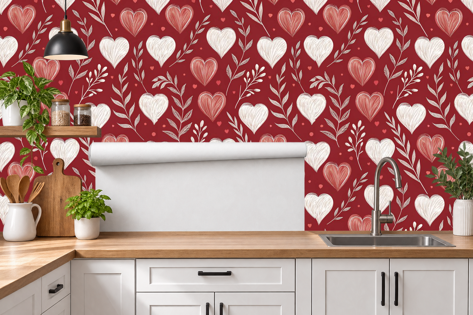 Design 514 — Roll — Kitchen Backsplash