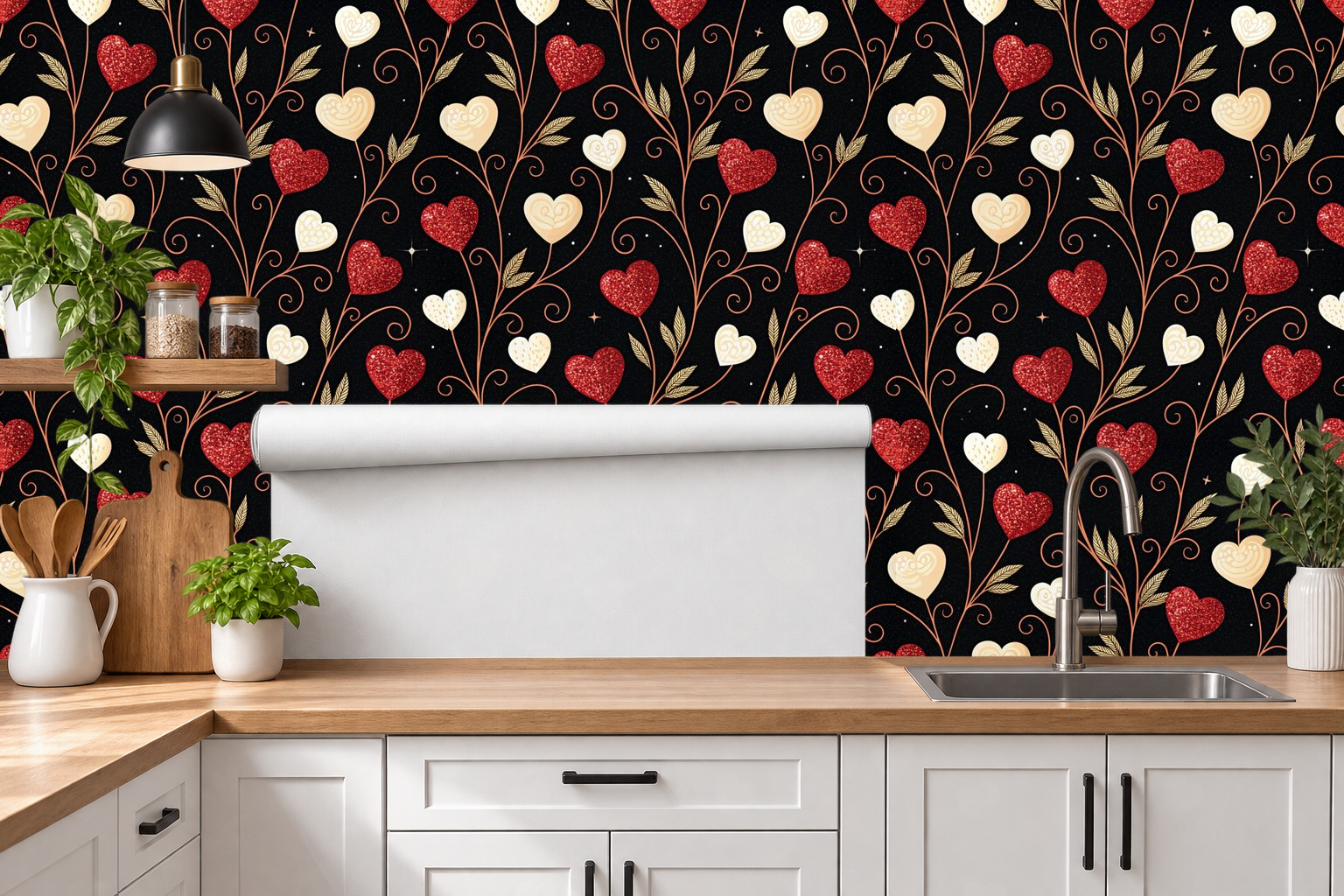 Design 525 — Roll — Kitchen Backsplash