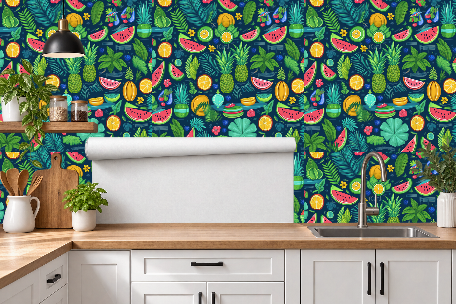 Design 93 — Roll — Kitchen Backsplash