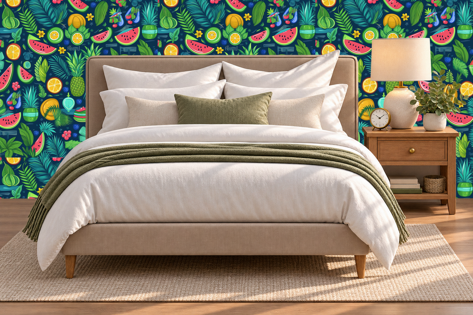 Design 93 — Bedroom — Pillow Close-up