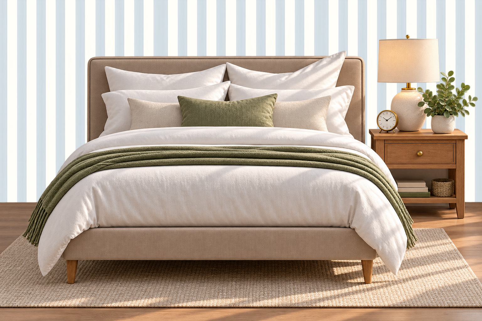 Design 235 — Bedroom — Pillow Close-up
