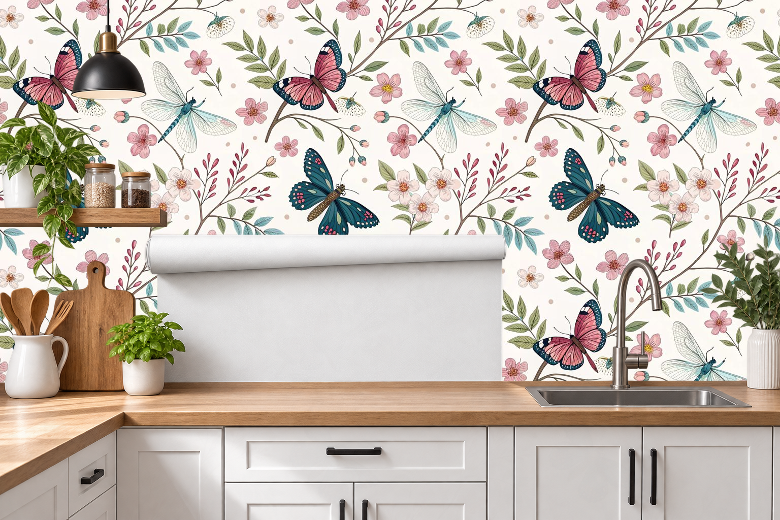Design 319 — Roll — Kitchen Backsplash