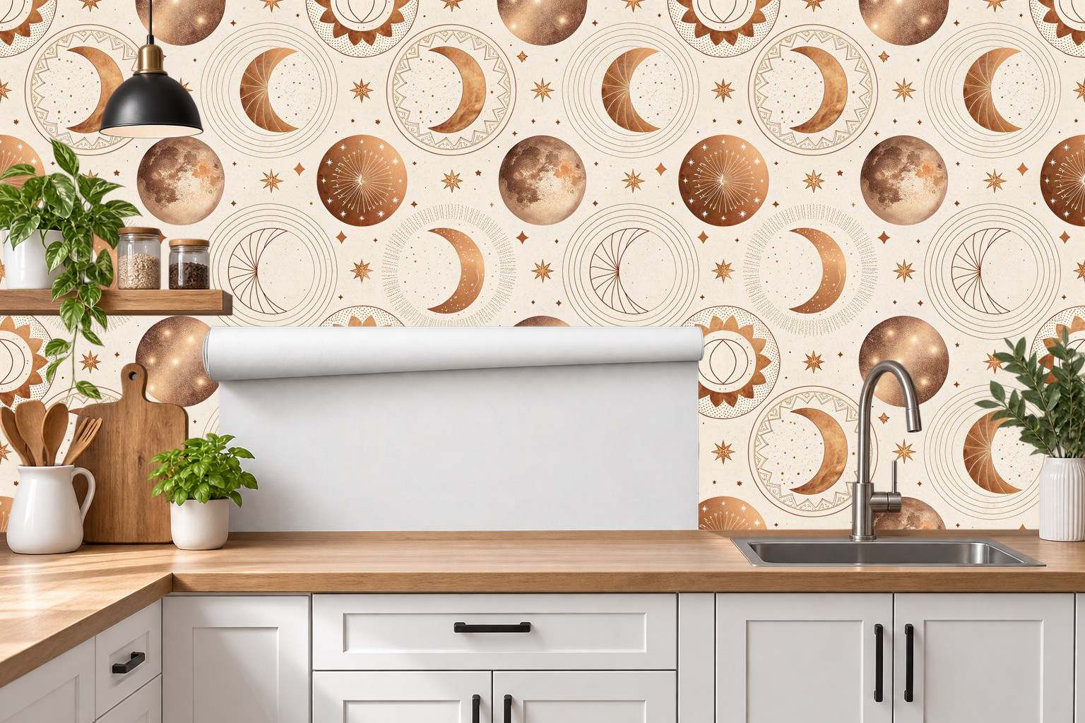 Design 485 — Roll — Kitchen Backsplash