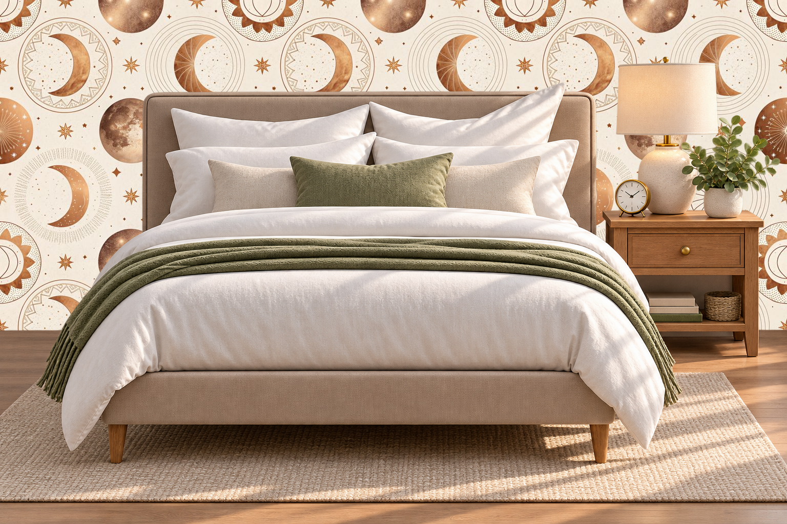 Design 485 — Bedroom — Pillow Close-up