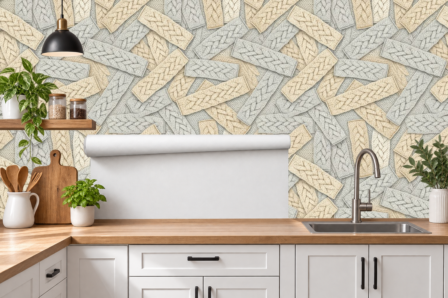 Design 576 — Roll — Kitchen Backsplash