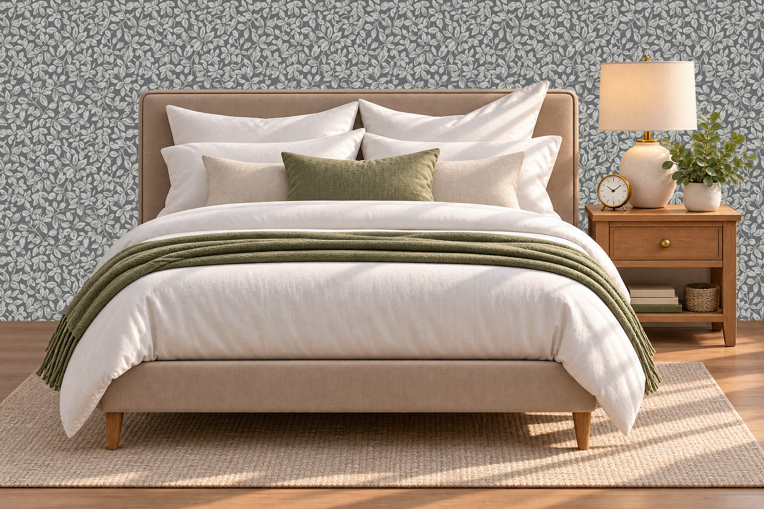 Design 164 — Bedroom — Pillow Close-up