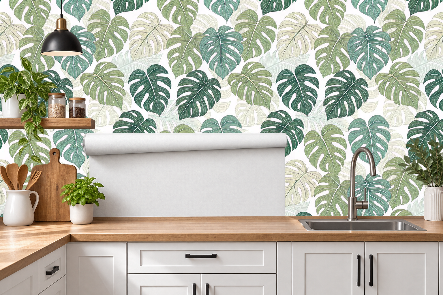 Design 395 — Roll — Kitchen Backsplash