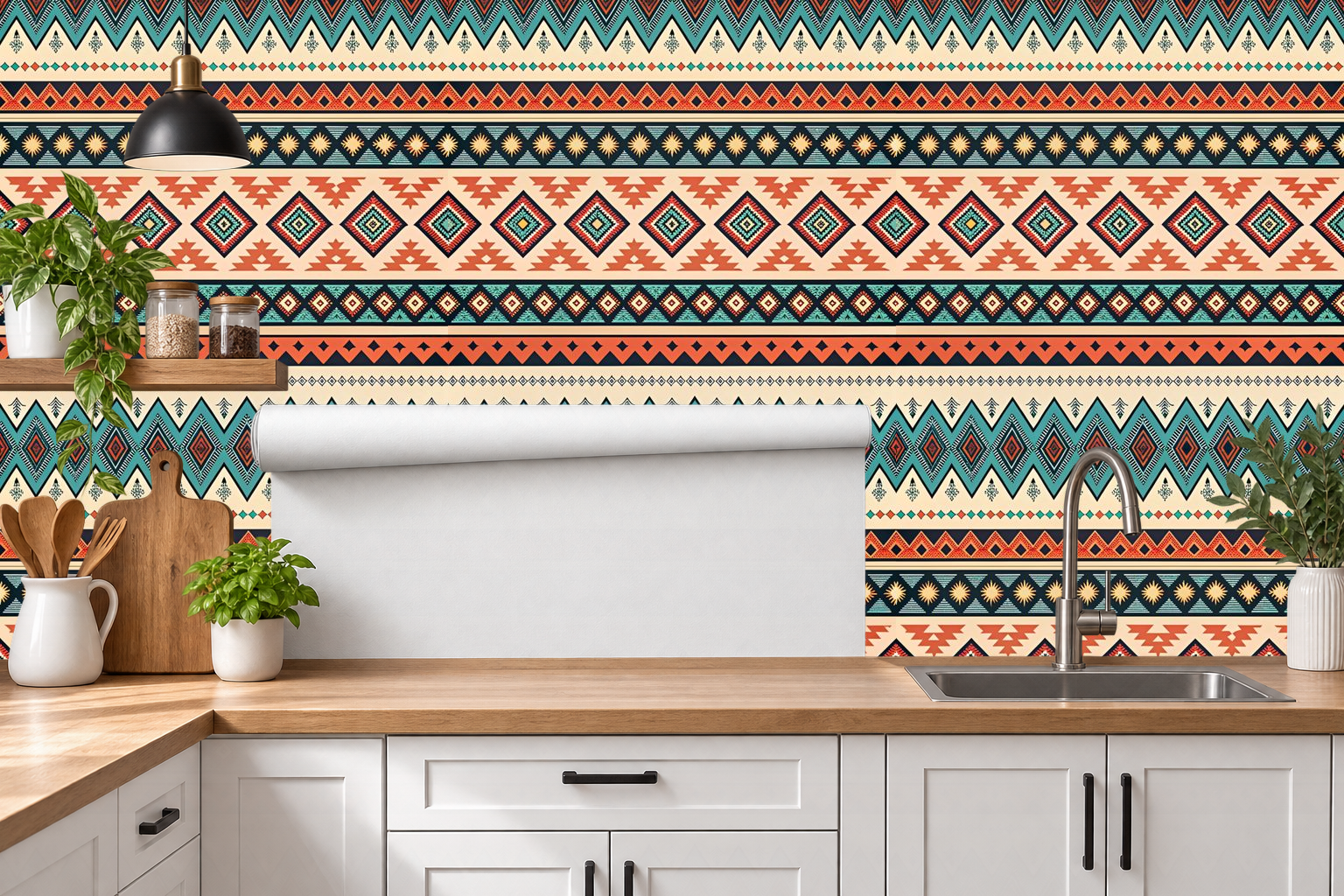 Design 145 — Roll — Kitchen Backsplash
