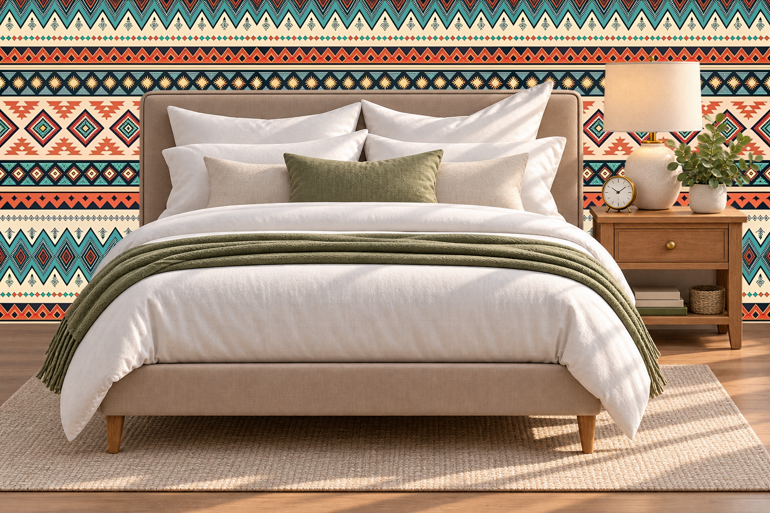 Design 145 — Bedroom — Pillow Close-up