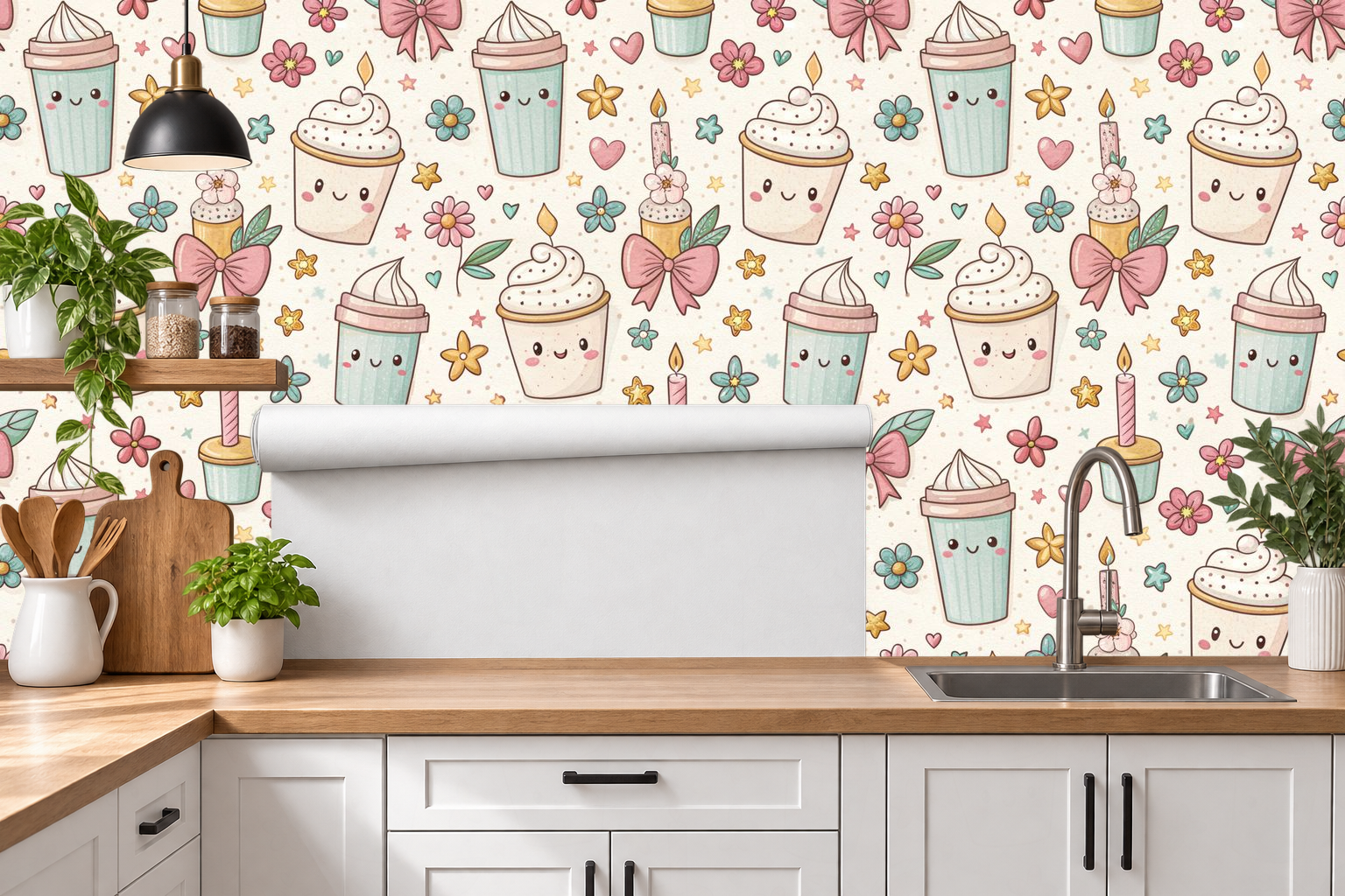 Design 451 — Roll — Kitchen Backsplash