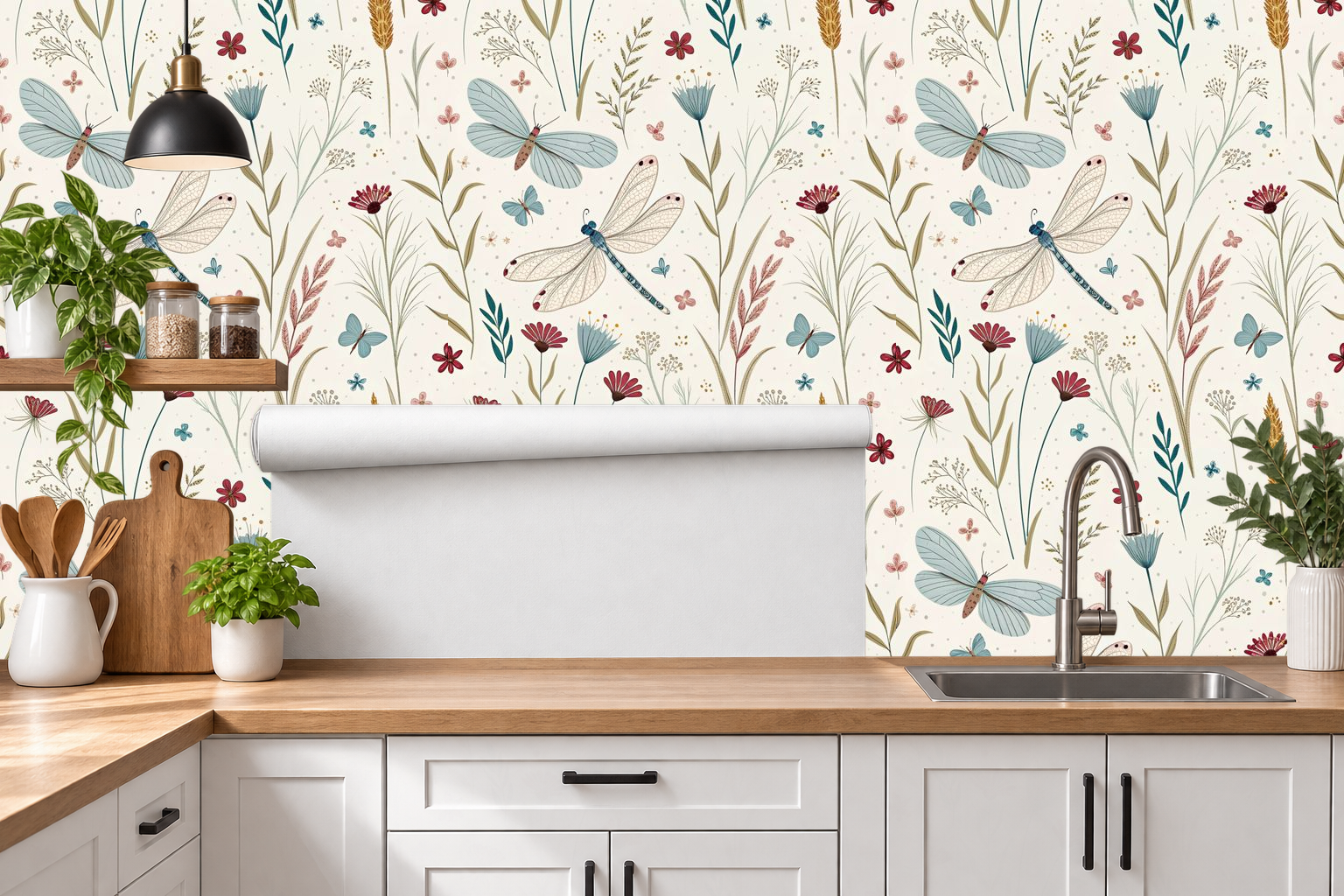 Design 347 — Roll — Kitchen Backsplash