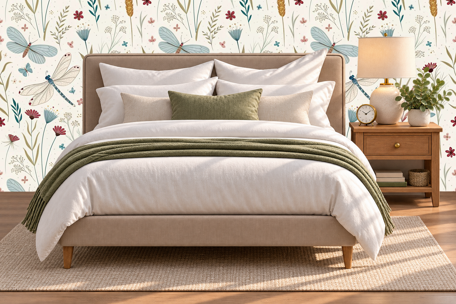 Design 347 — Bedroom — Pillow Close-up