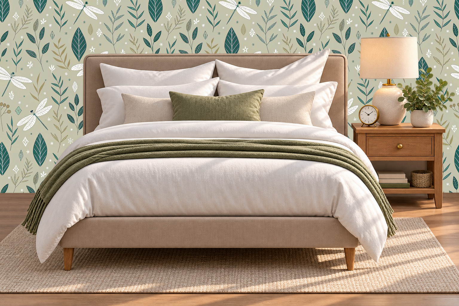 Design 332 — Bedroom — Pillow Close-up