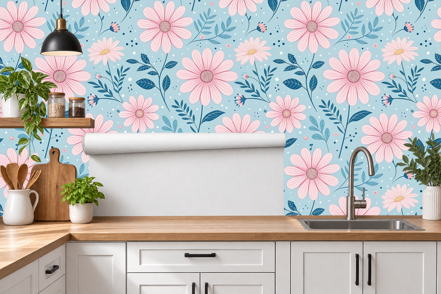 Design 391 — Roll — Kitchen Backsplash